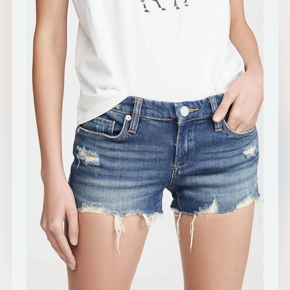 Blank NYC The Astor Cut-Off Short - NWT - Size 29 Denim Distressed Women's Short - Picture 1 of 13